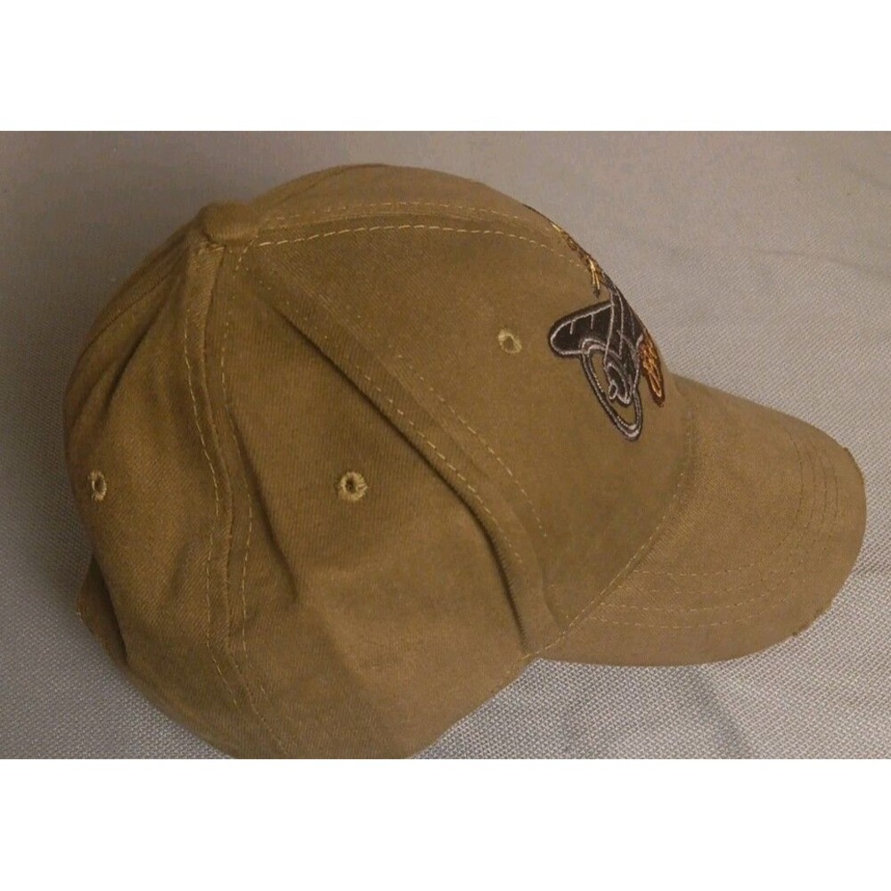 Breitling Watch Hat Cap Men Green Airplane Pilot Aviator Distressed Strap Back - Picture 7 of 11
